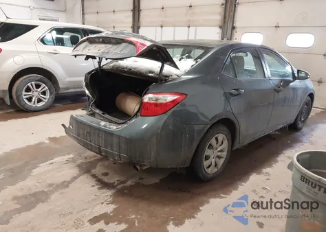 2014 Toyota Corolla L z USA, uszkodzony, nr VIN 2T1BURHE2EC037646